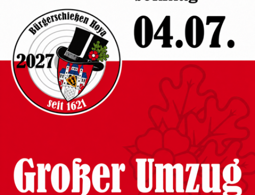 Großer Umzug am Sonntag den 04.07.