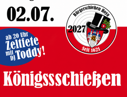 Königsschießen am Freitag den 02.07.